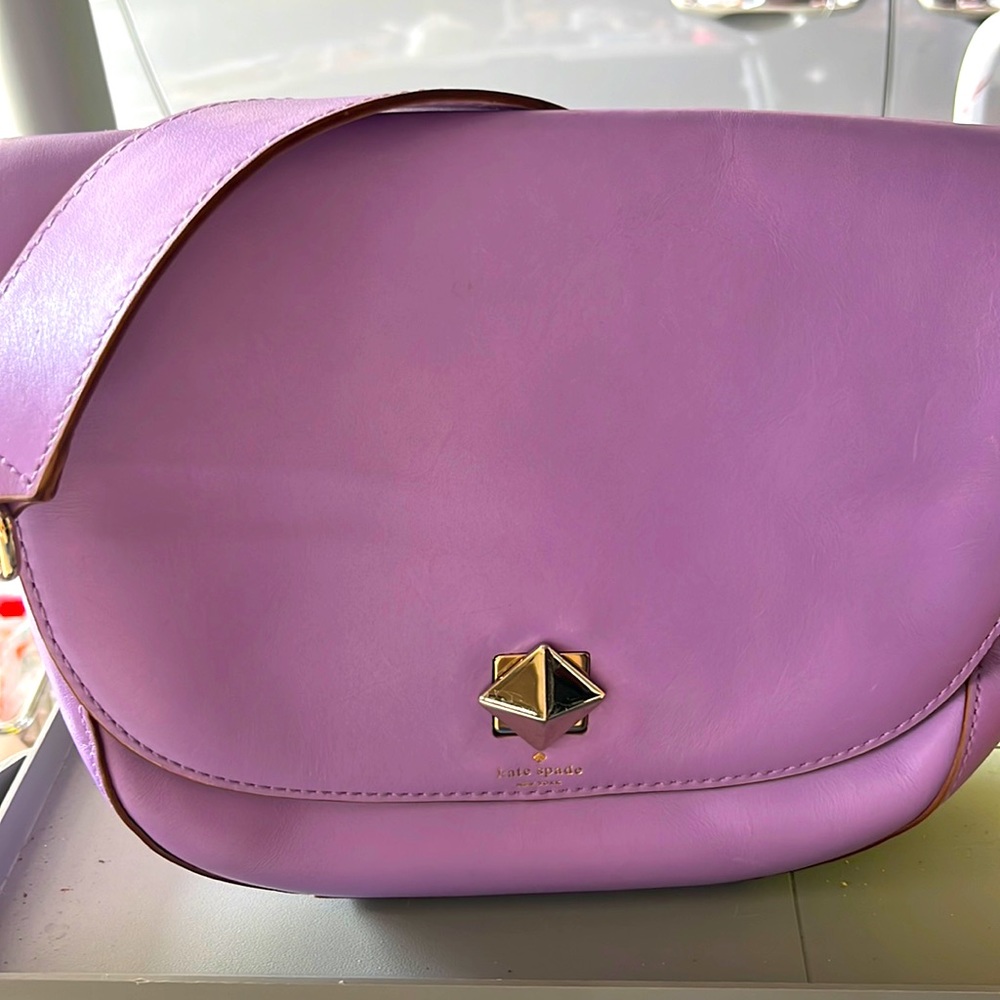 Kate Spade lilac shoulder bag
